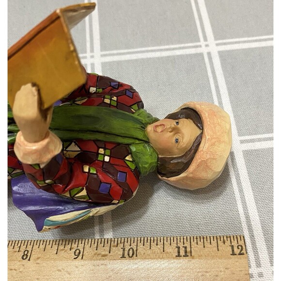 Jim Shore WOMAN CAROLER 2006 Here We Come Figurine 4005327 Heartwood Creek - Picture 9 of 10